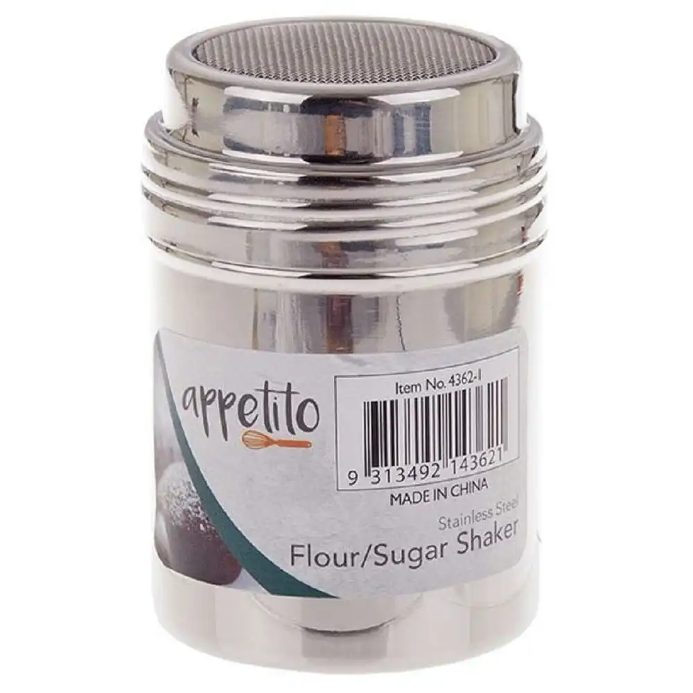 Appetito Small Stainless Steel Mesh Shaker