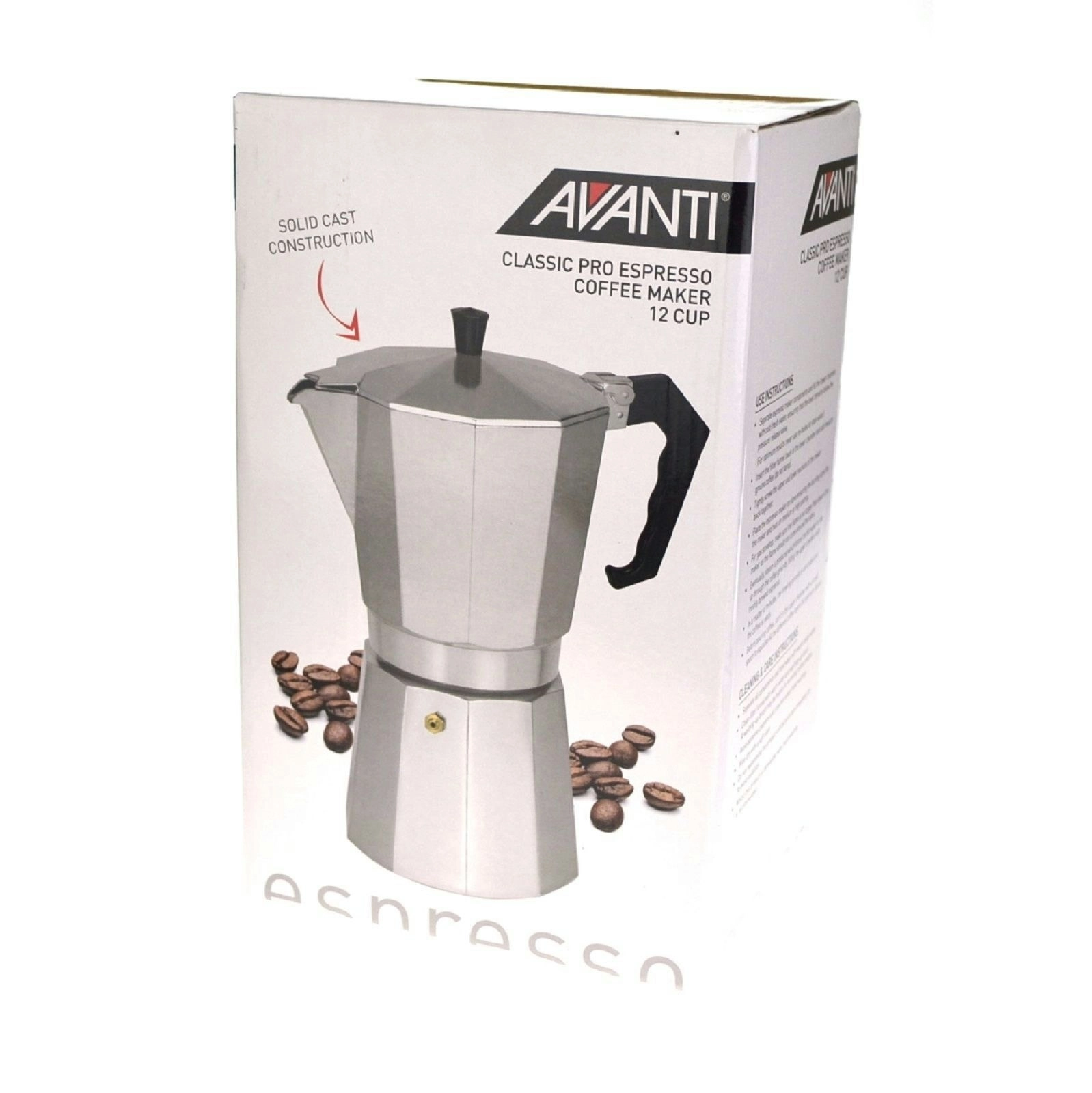 Avanti 12 Cup Classic Pro Espresso Coffee Maker Percolator