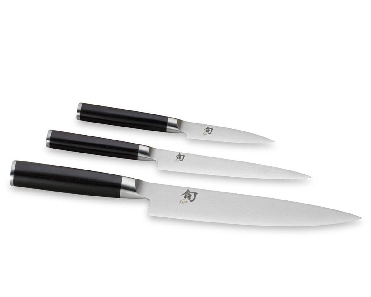 SHUN Classic 3 Piece Knife Set   Gift Boxed