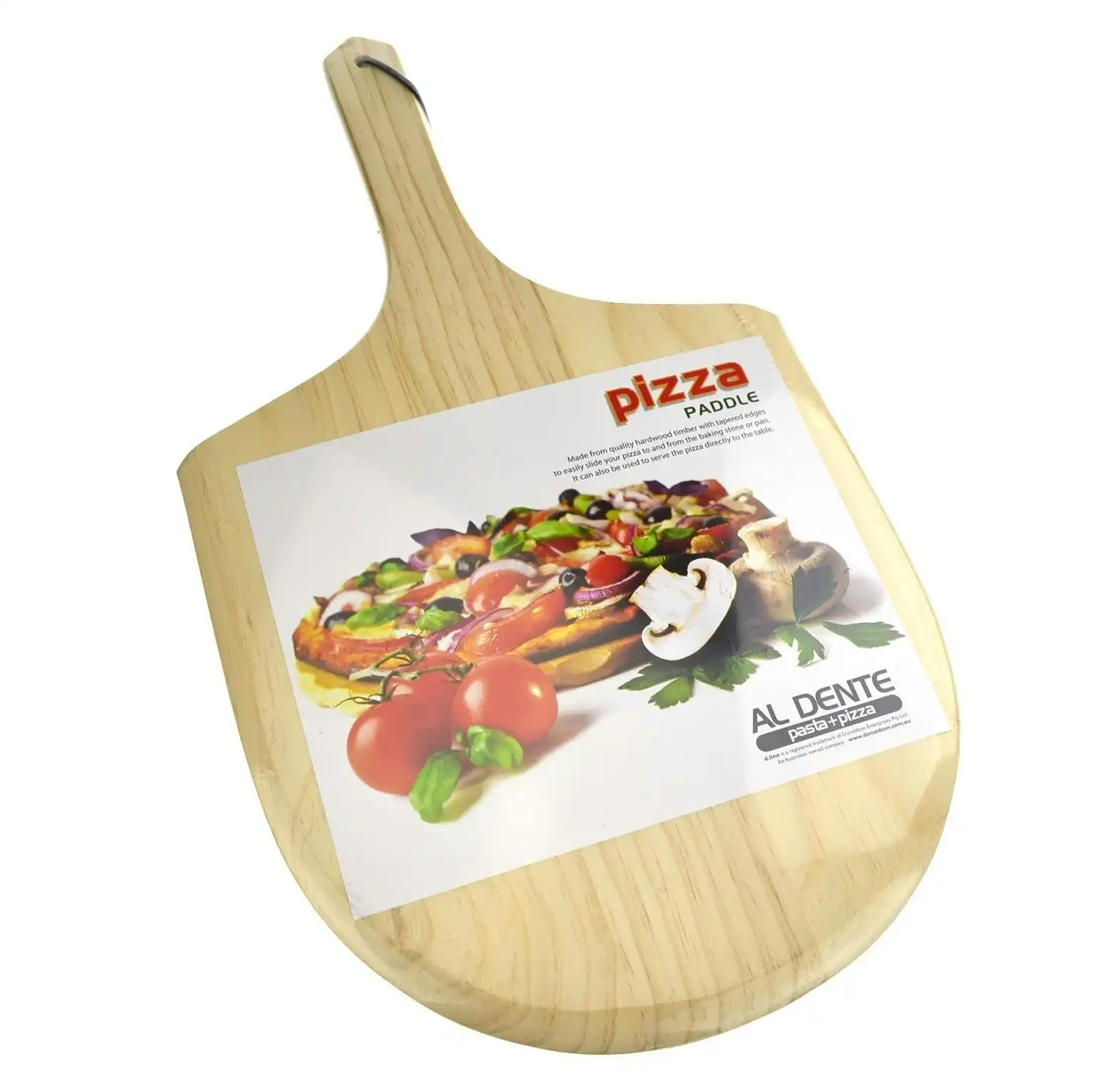 Al Dente Wood Pizza Paddle 55 X 30cm