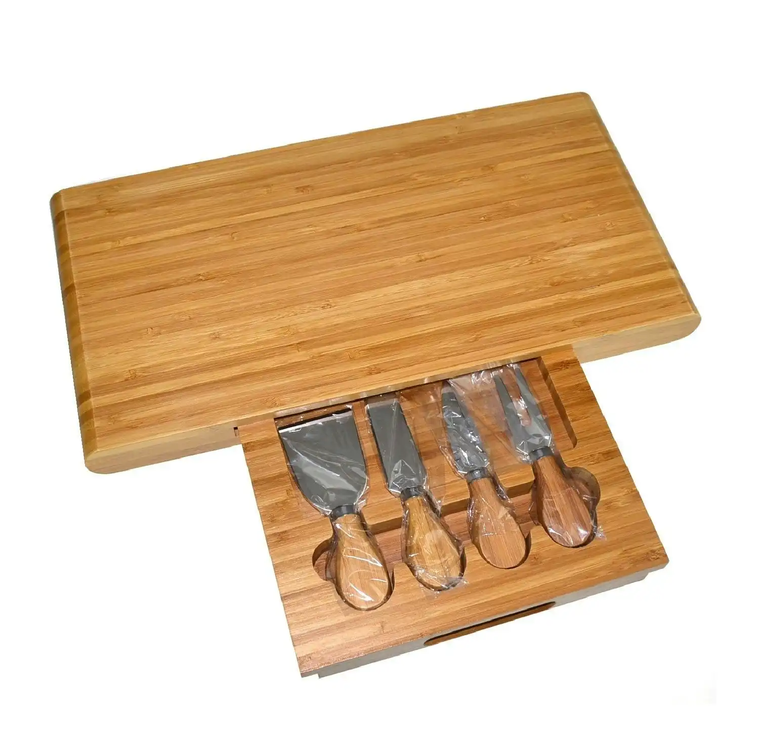 Stanley Rogers 5 Piece Bamboo Cheese Board Set