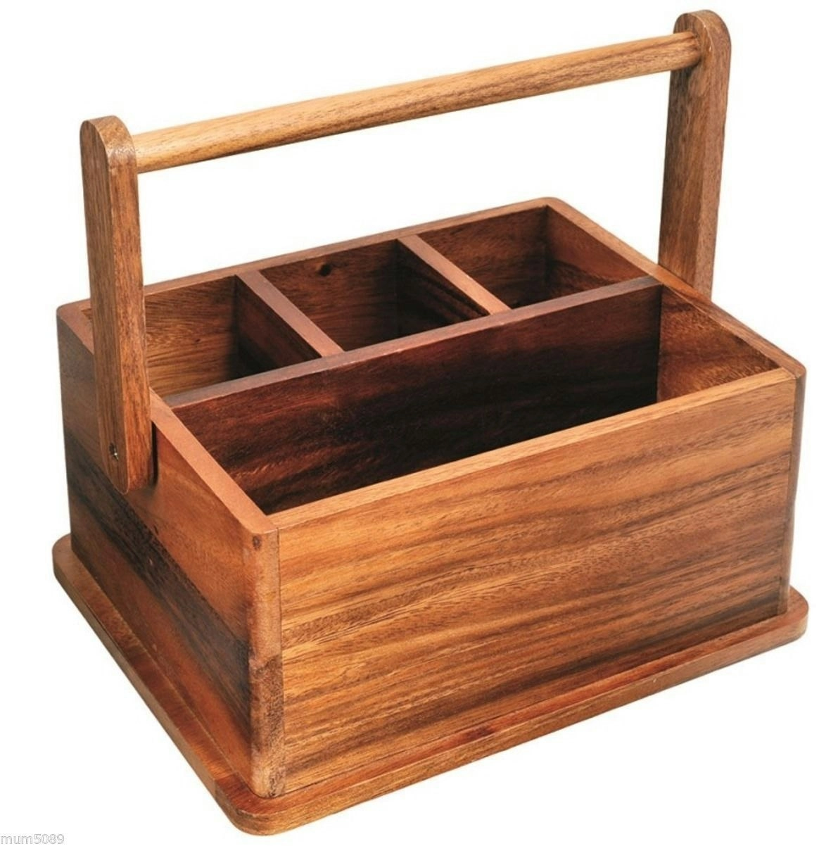 Acacia Wood Bbq Caddy