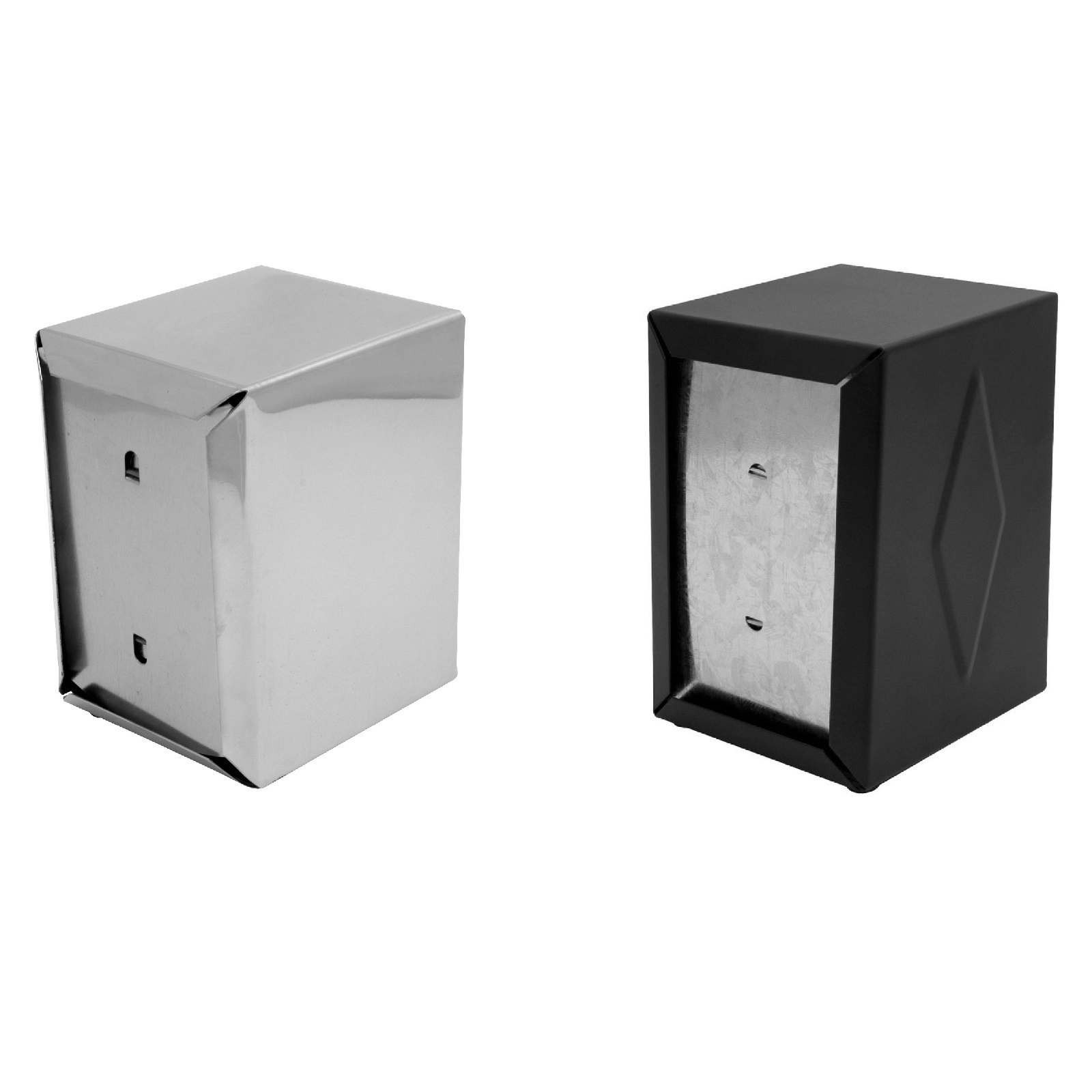 NAPKIN DISPENSER BLACK or CHROME