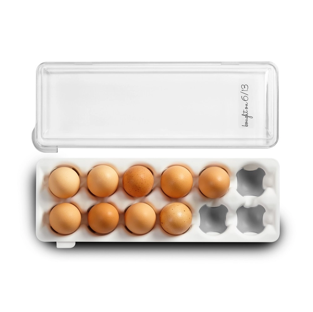 Madesmart Egg Holder With Snap On Lid