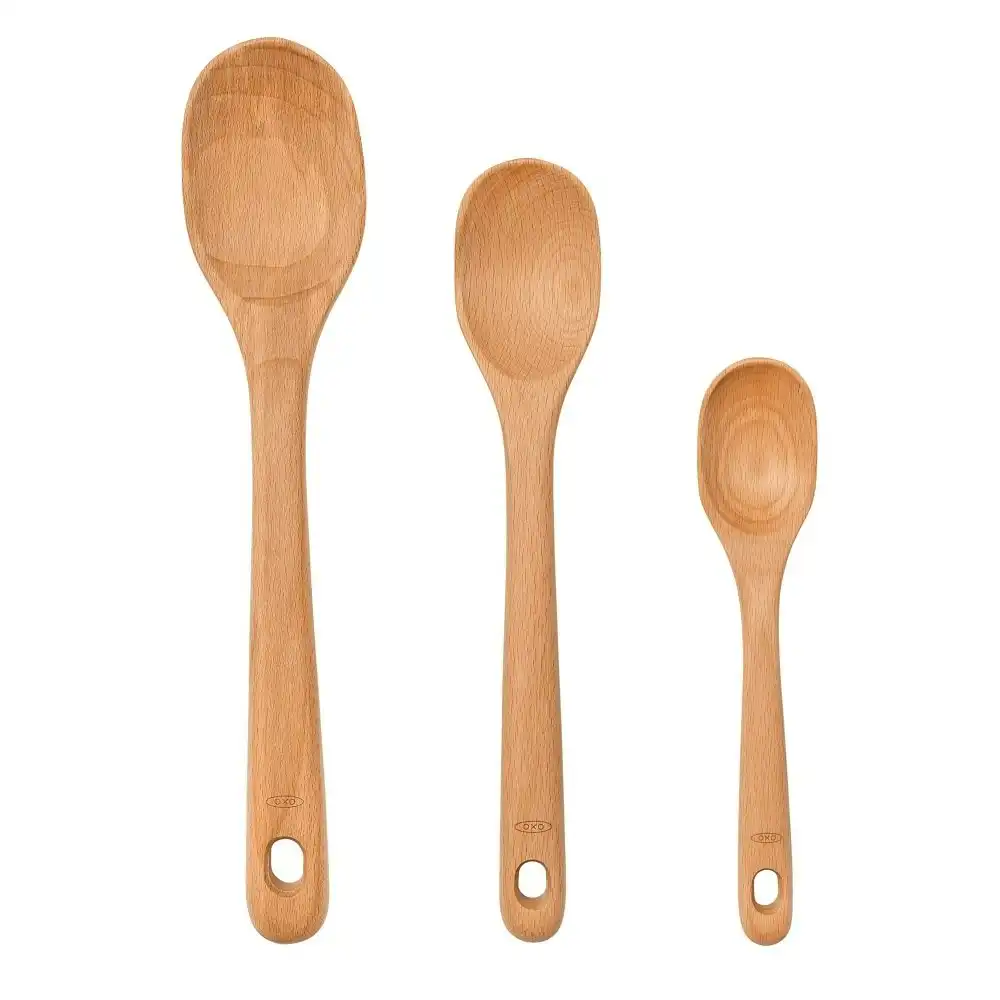OXO Good Grips 3 Piece Wooden Spoon Set