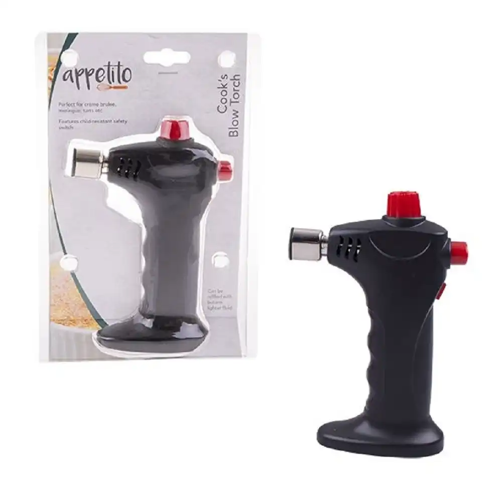 Appetito Cook's Blow Torch   Black