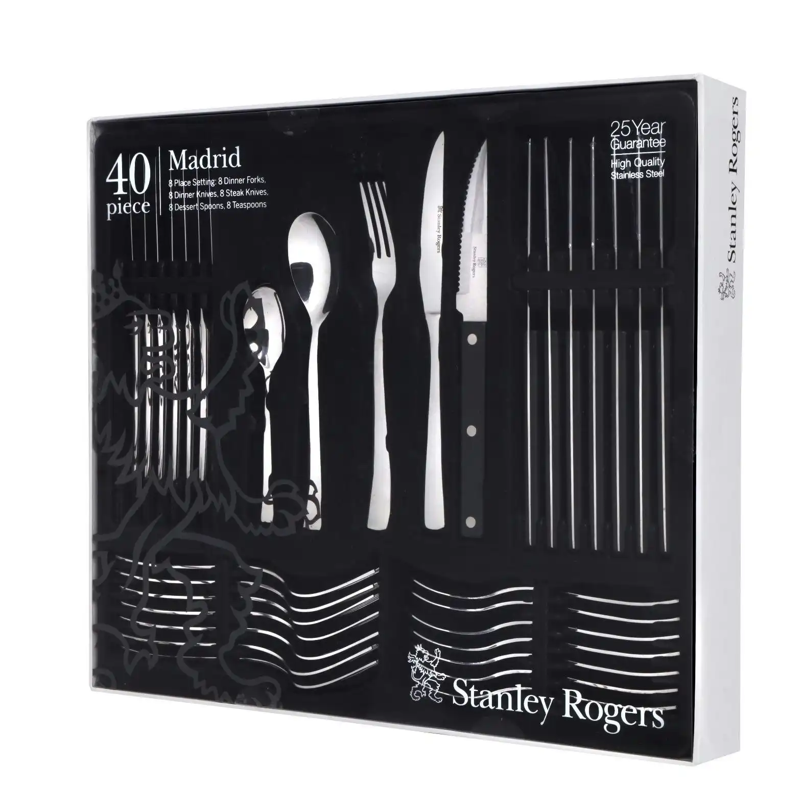 Stanley Rogers 40 Piece Madrid Cutlery Gift Boxed Set