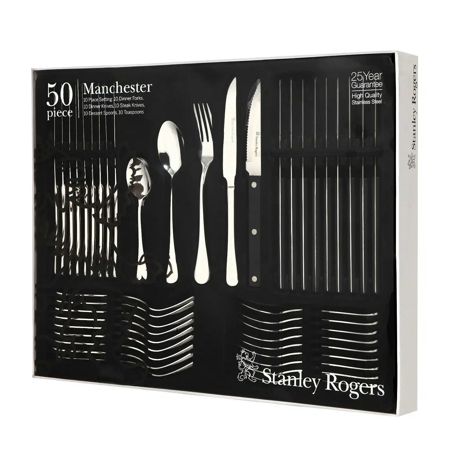 Stanley Rogers 50 Piece Manchester Cutlery Gift Boxed Set