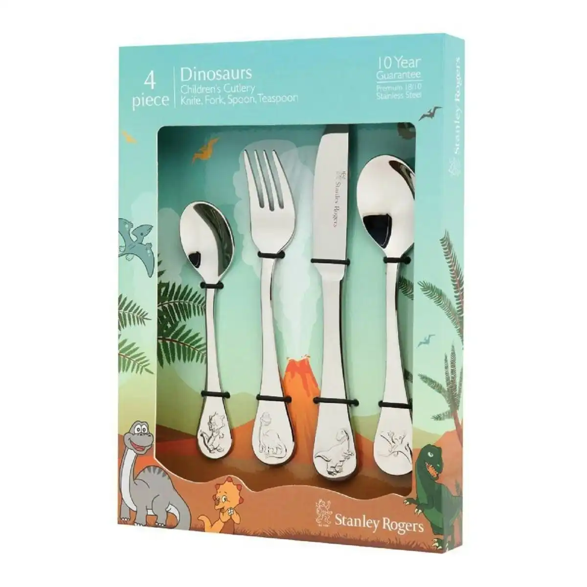 Stanley Rogers Children's Cutlery Set   Dinosaurs