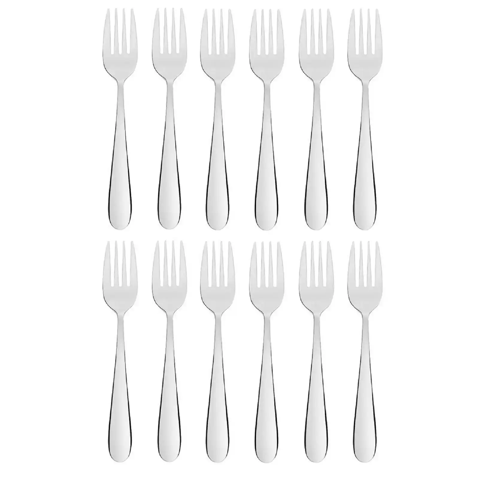 Stanley Rogers Albany Fruit Forks   12 Pieces