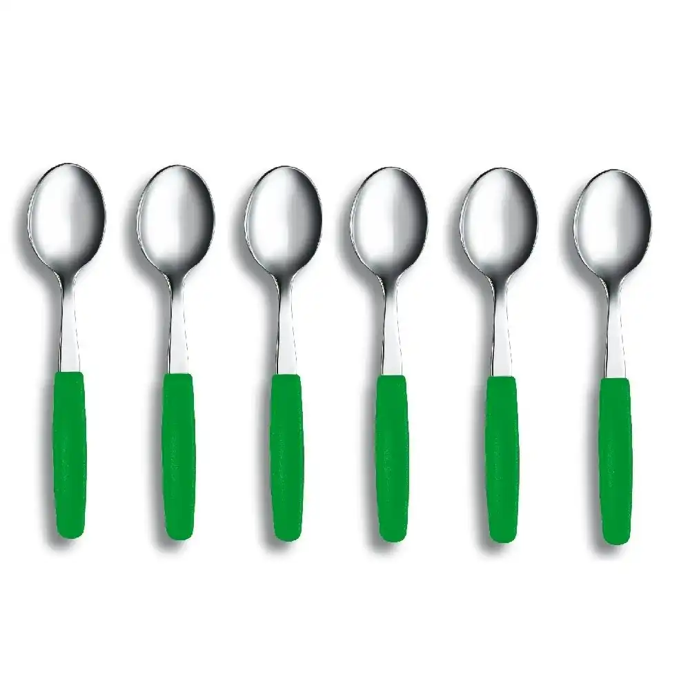 Victorinox Green Teaspoon   Set 6