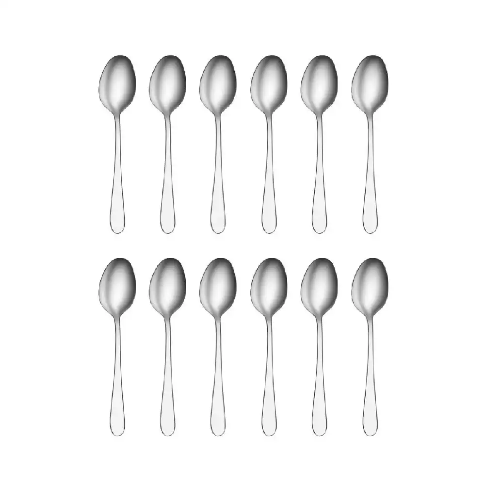 Tablekraft Luxor Stainless Steel Teaspoon Set 12