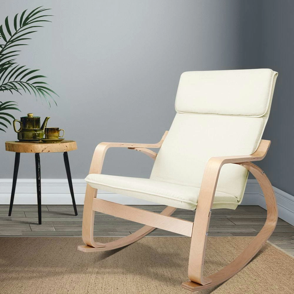 Artiss Rocking Armchair Bentwood Frame Aero