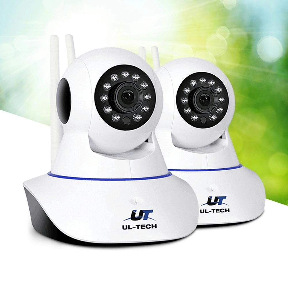 UL-tech 1080P Wireless IP Cameras Security WIFI Cam White