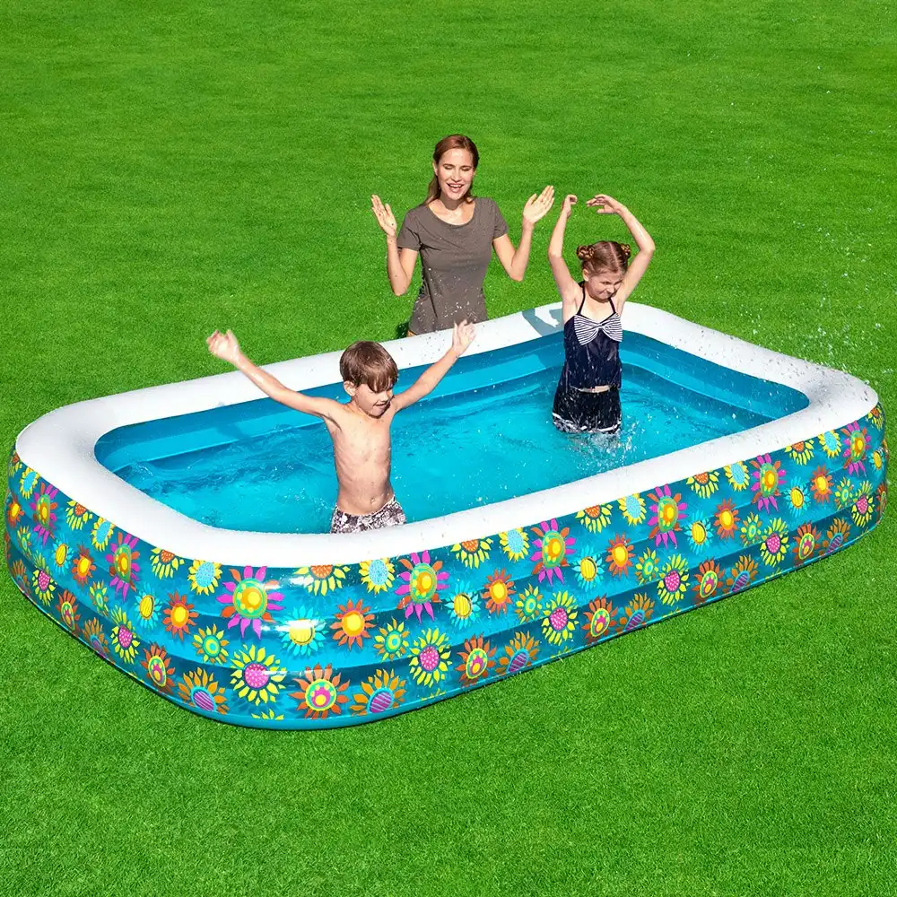 Bestway Kids 305x183x56cm Inflatable Above Ground Swimming Pool 1161L