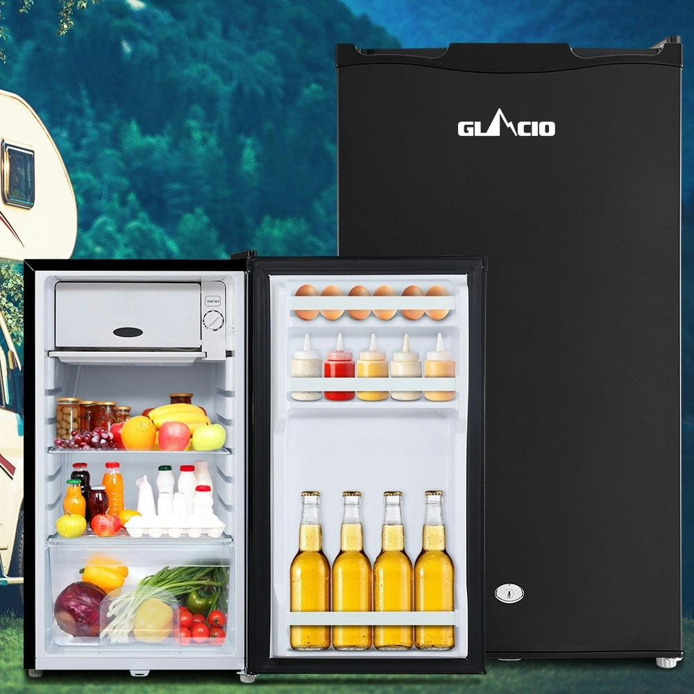 Glacio 95L Portable Fridge Freezer Bar Upright 12V/24V/240V Camping Caravan