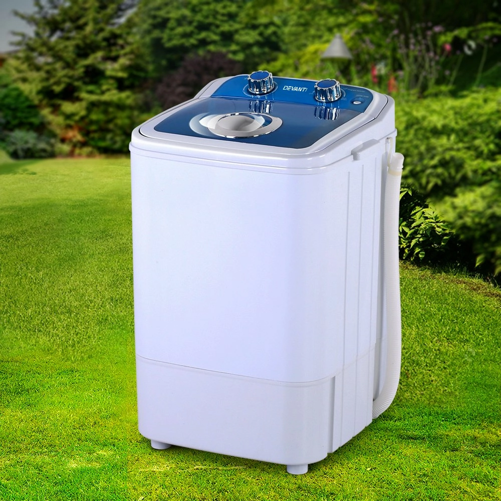 Devanti Portable Washing Machine 4.6KG Blue