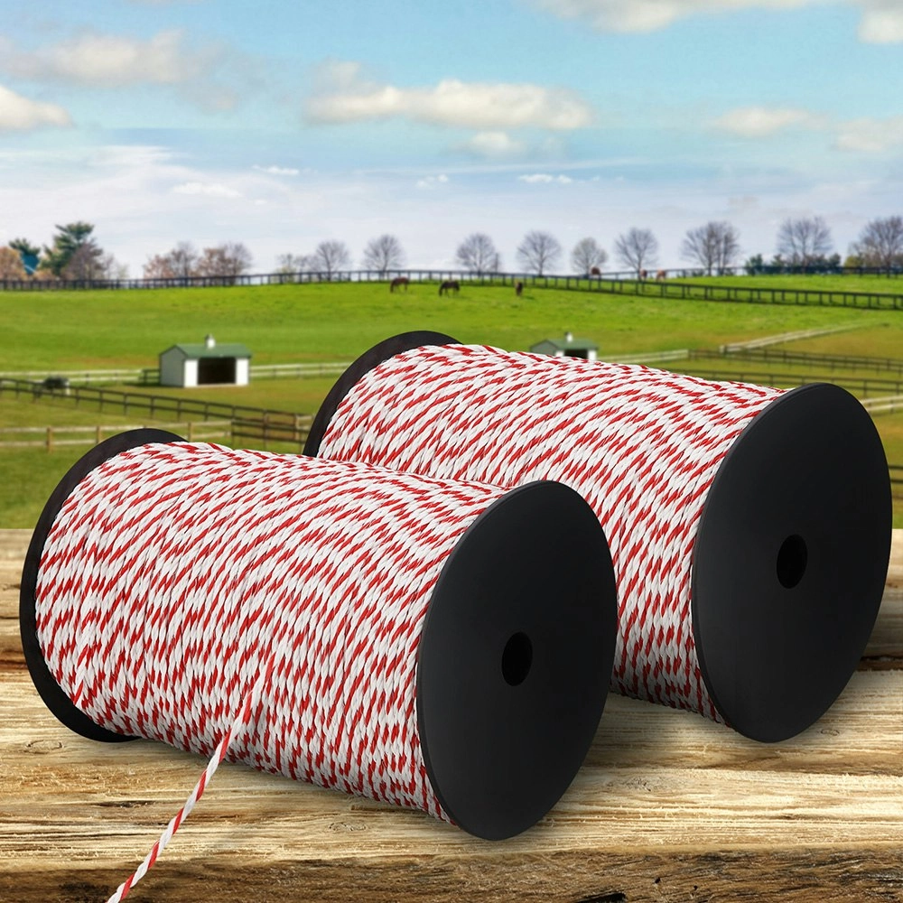 Giantz Electric Fence Poly Rope 2x 500M