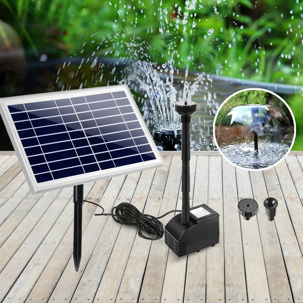 Gardeon Solar Pond Pump Submersible Water Fountain Kit 6.6FT