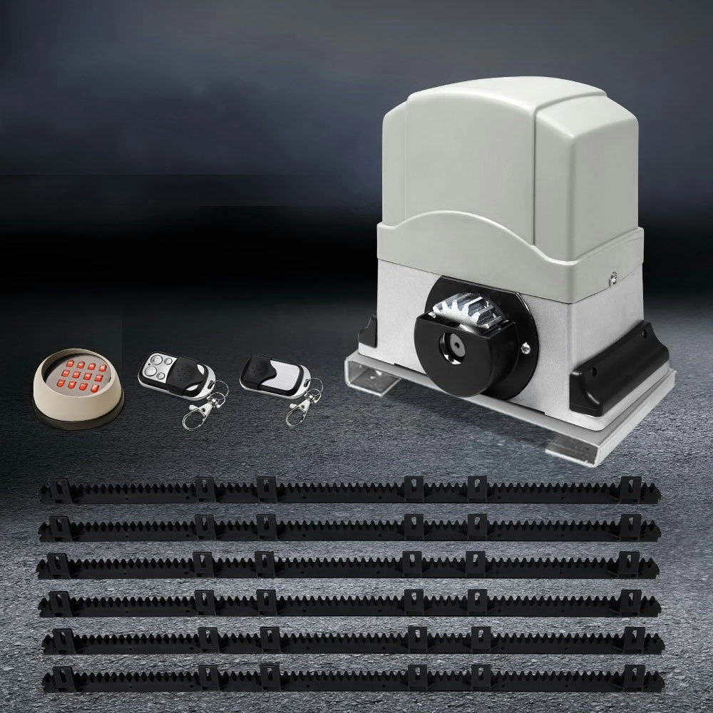 LockMaster Automatic Sliding Gate Opener Kit Keypad 6M 1200KG