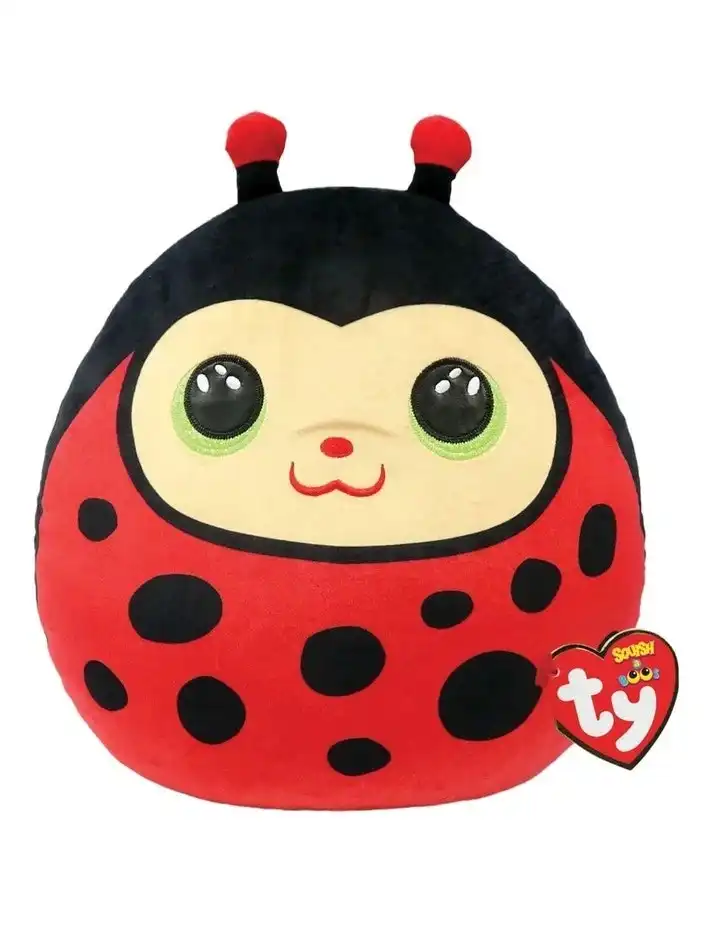 Squish A Boo 10" Izzy Lady Bug