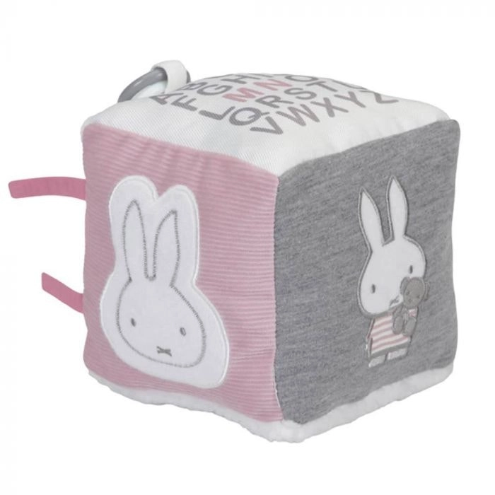 Miffy Pink Rib: Activity Cube