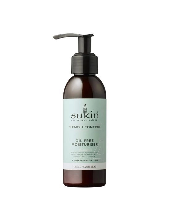 Sukin Blemish Control Oil Free Moisturiser 125mL