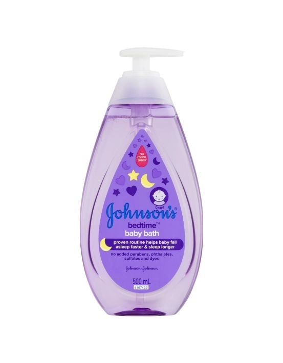 Johnson's Bedtime Jasmine & Lily Scented Baby Bath 500ml