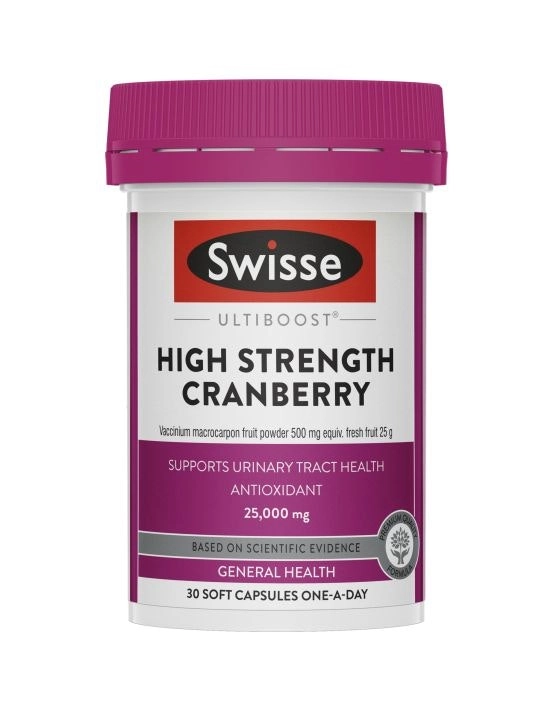 Swisse Ultiboost High Strength Cranberry 30 Capsules