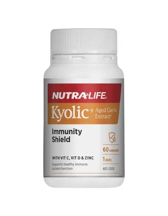 Nutra-Life Kyolic Aged Garlic Extract Immunity Shield 60 Capsules