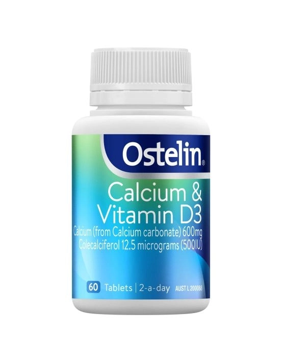 Ostelin Calcium & Vitamin D3 60 Tablets