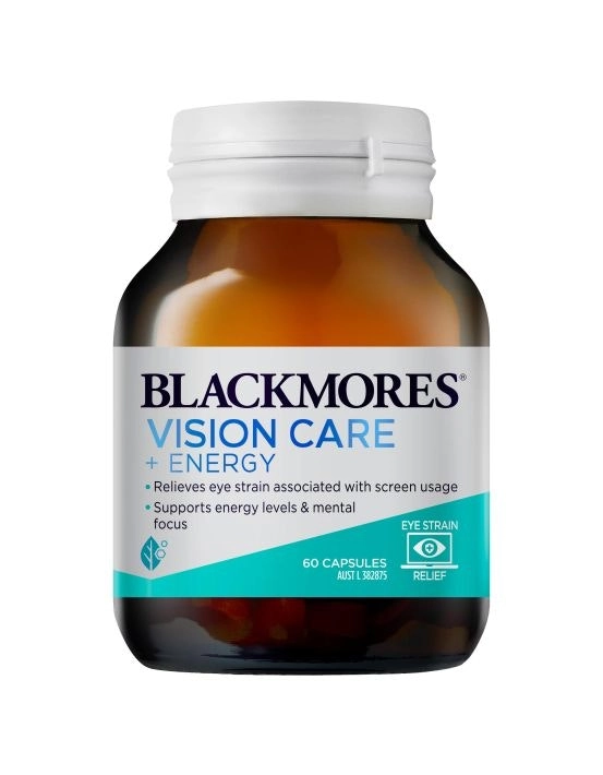 Blackmores Vision Care + Energy 60 Capsules