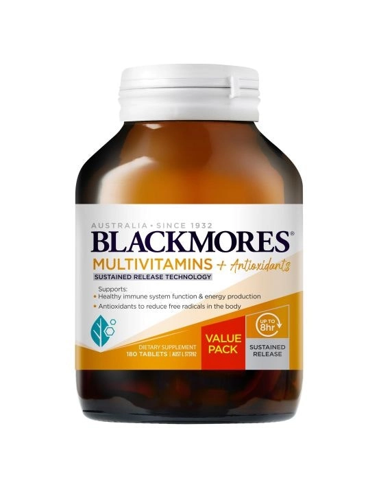 Blackmores Sustained Release Multi + Antioxidants 180 Tablets