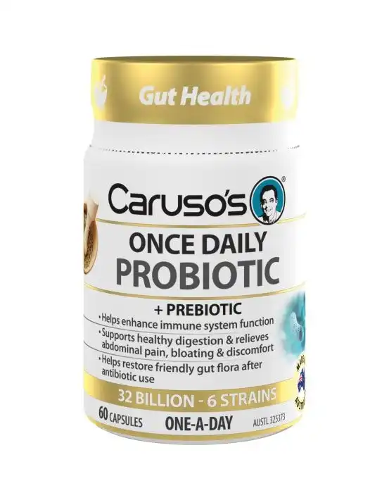 Caruso's Natural Health Probiotic - Once Daily 60 Capsules