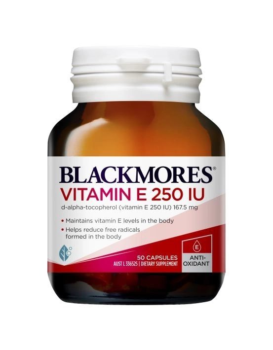 Blackmores Vitamin E 250IU 50 Capsules