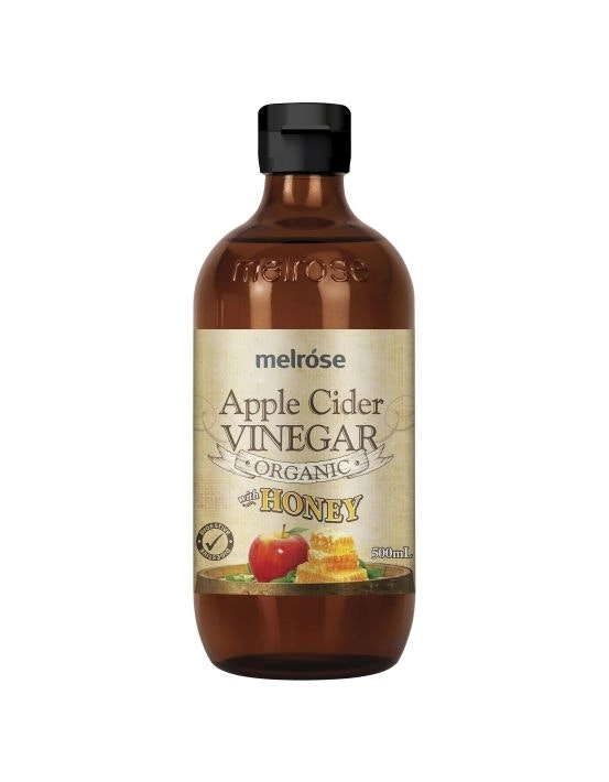 Melrose Organic Apple Cider Vinegar with Honey 500mL