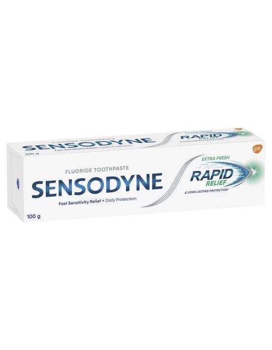 Sensodyne Rapid Relief Extra Fresh Toothpaste 100g