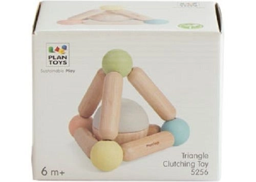 Plan Toys – Triangle Clutching Toy Pastels