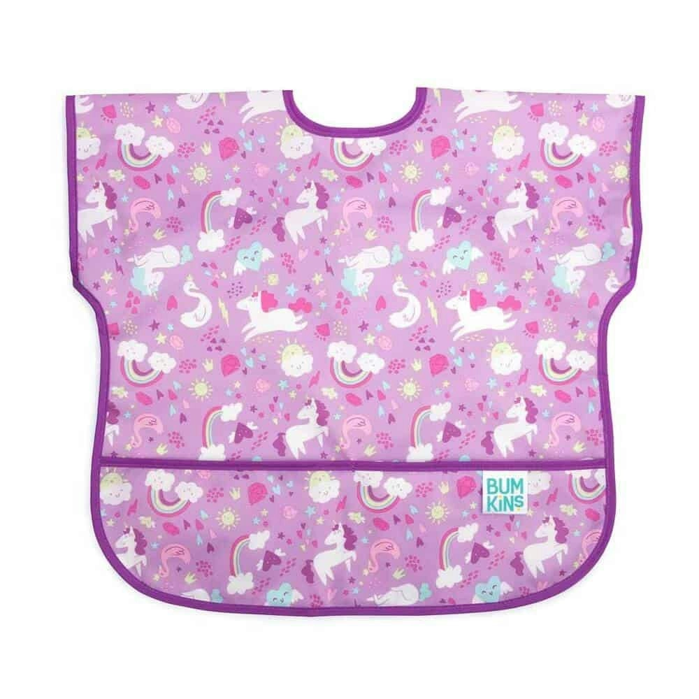 Bumkins Waterproof Junior Bib - Unicorns