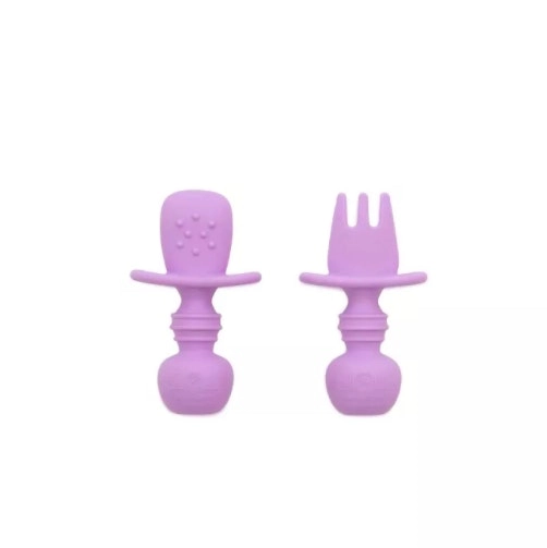 Bumkins Silicone Chewtensils - Lavander