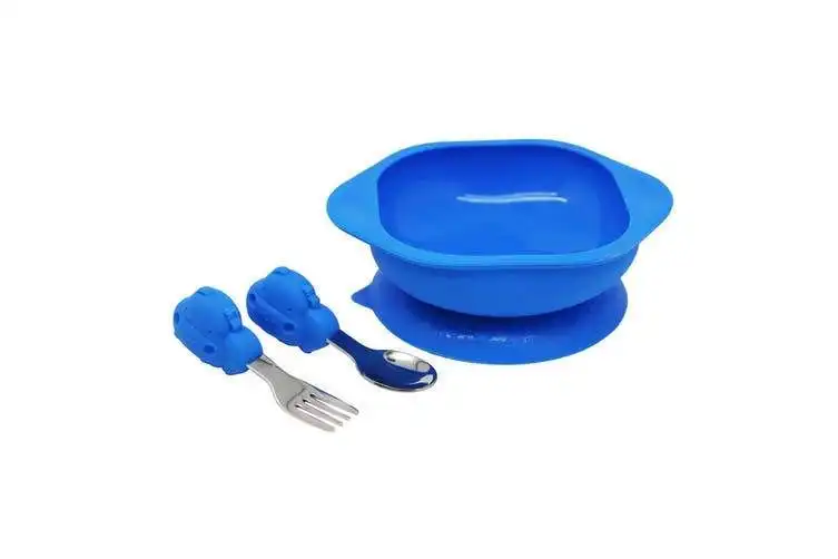 Marcus & Marcus Toddler Mealtime Set - Hippo
