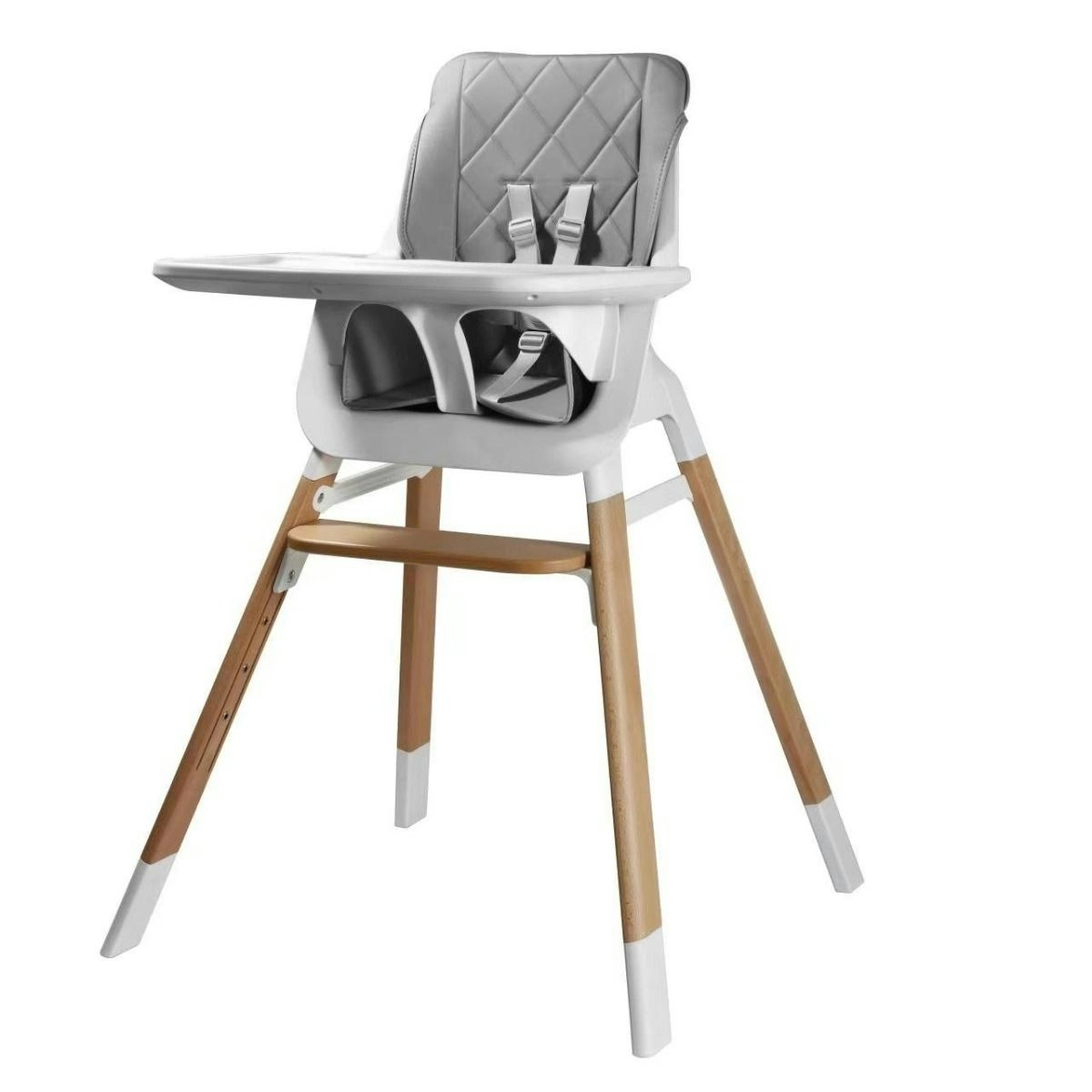 Joy Baby Ellie 2 in 1 Bar Stool Highchair - Grey