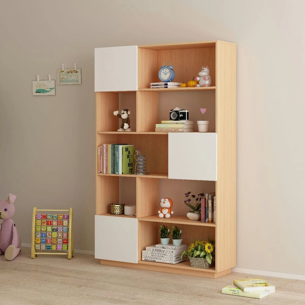 All 4 Kids Noah Bookcase - Large