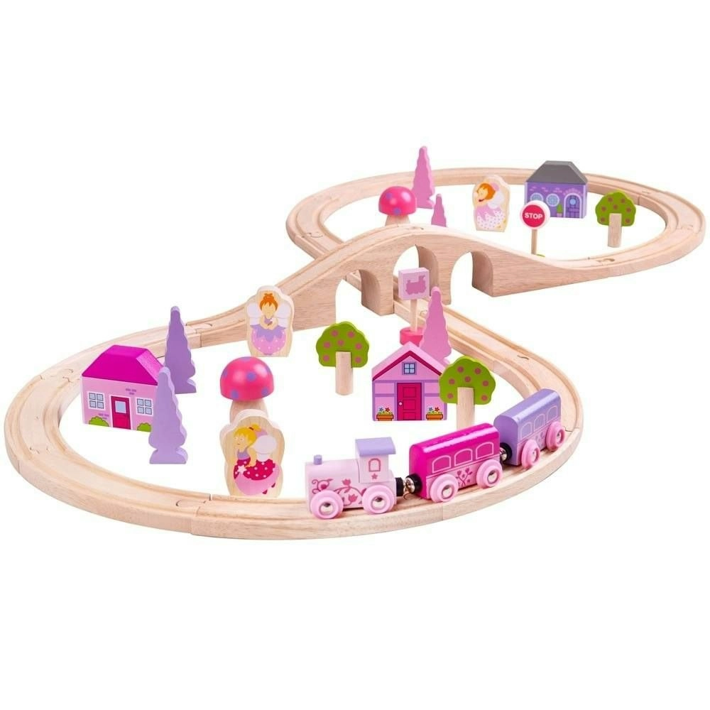 Bigjigs Rail Fairy Figure of Eight Train Set