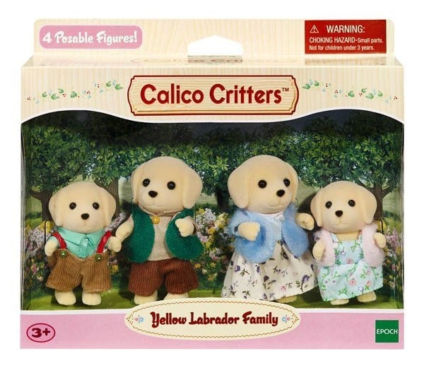 Sylvanian Families Yellow Labrador Family