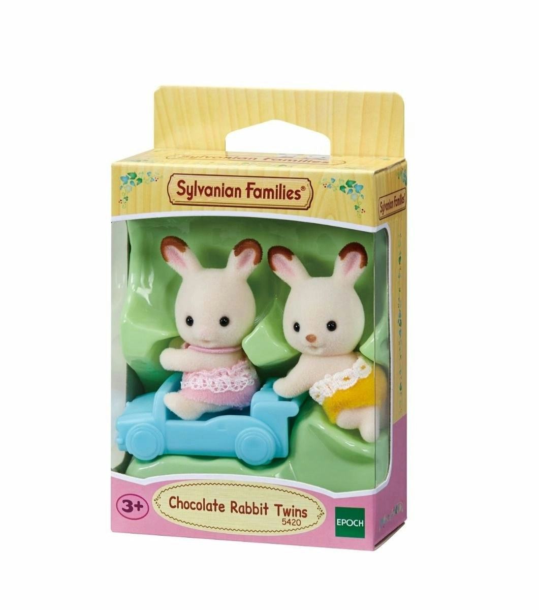 Sylvanian Families Chocolate Rabbit Twins