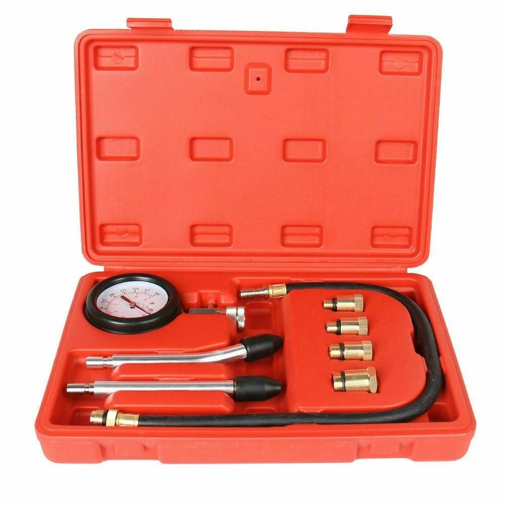 Petrol Engine Compression Tester Kit Tool Set For Automotives Motorcycle