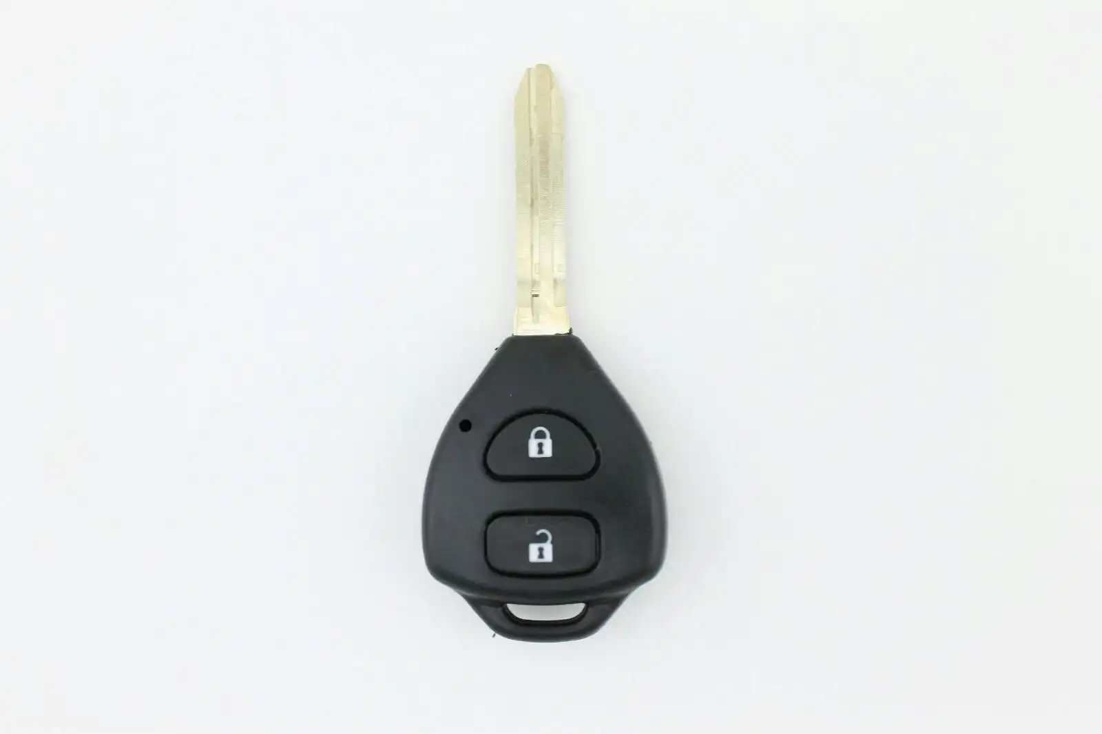 [2 Pack] Compatible With Toyota Rav4 Corolla Camry Prado 2 Button Remote Key Shell