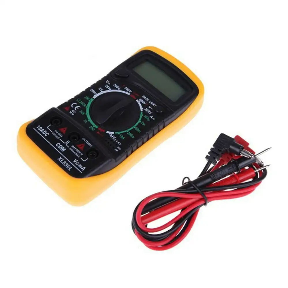 XL830L AC/DC Digital Multimeter Current New Tester Volt Meter Ohmmeter Ammeter