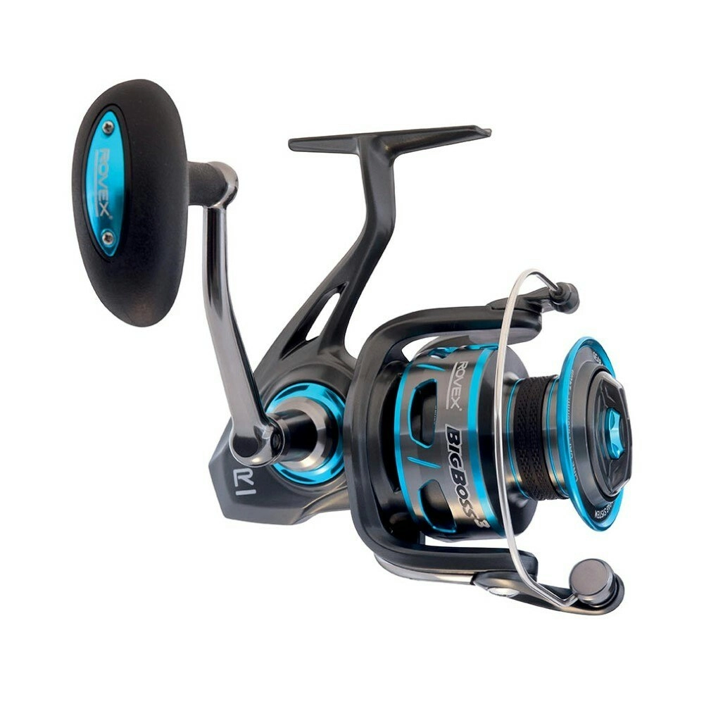 Rovex Big Boss III Spinning Fishing Reel - 7 Bearing Spin Reel